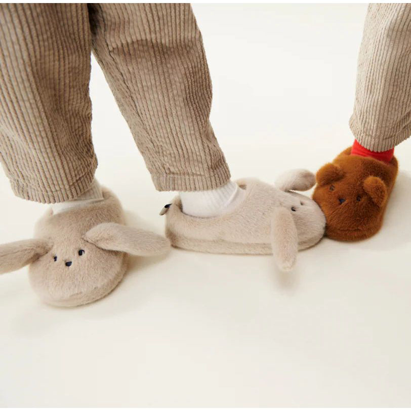 Liewood-Aviaja Rabbit Slippers Mist