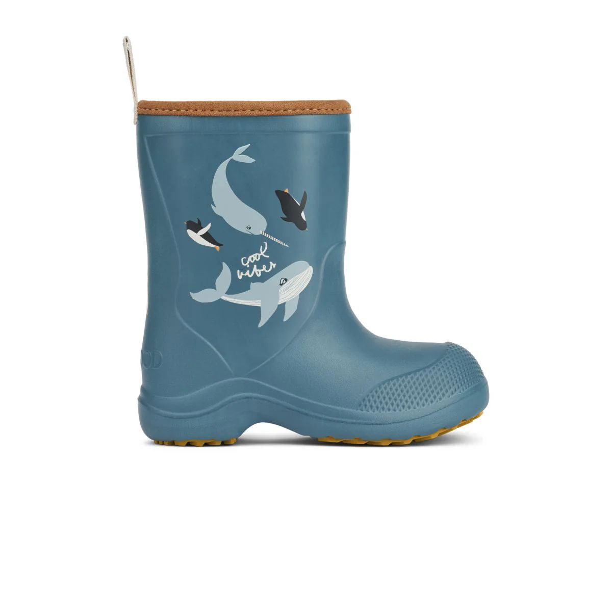 Liewood-Aston Rainboot Arctic/Ocean view