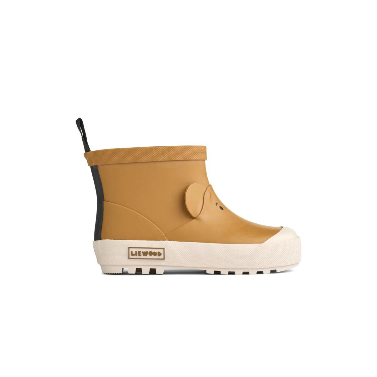 Liewood-Jesse Bear Thermo Rainboot Golden caramel