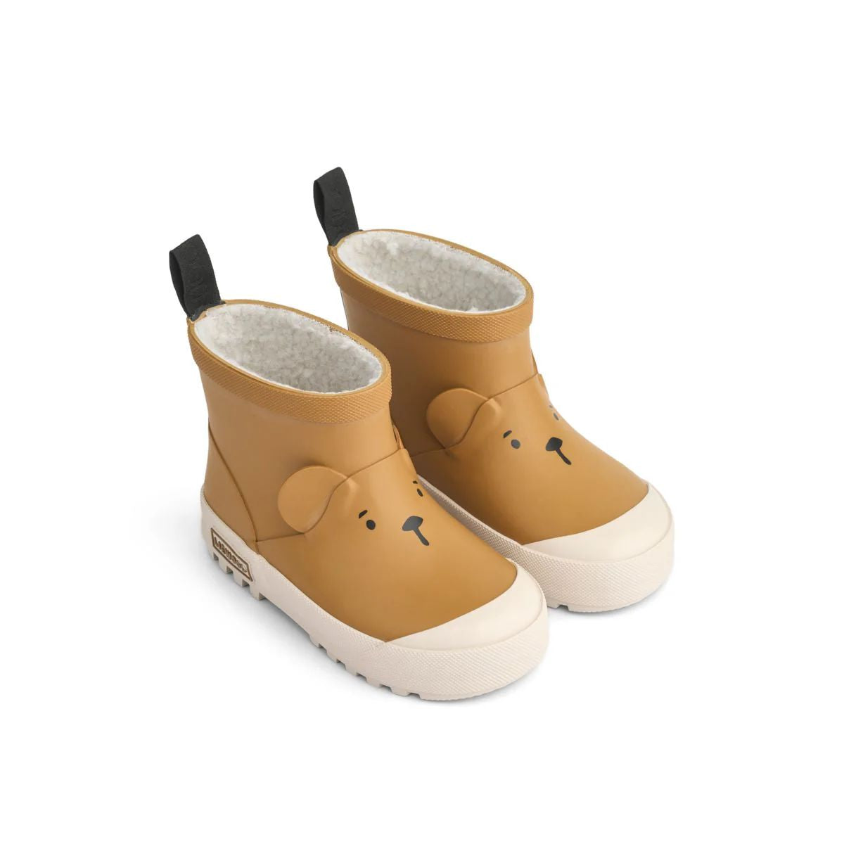 Liewood-Jesse Bear Thermo Rainboot Golden caramel