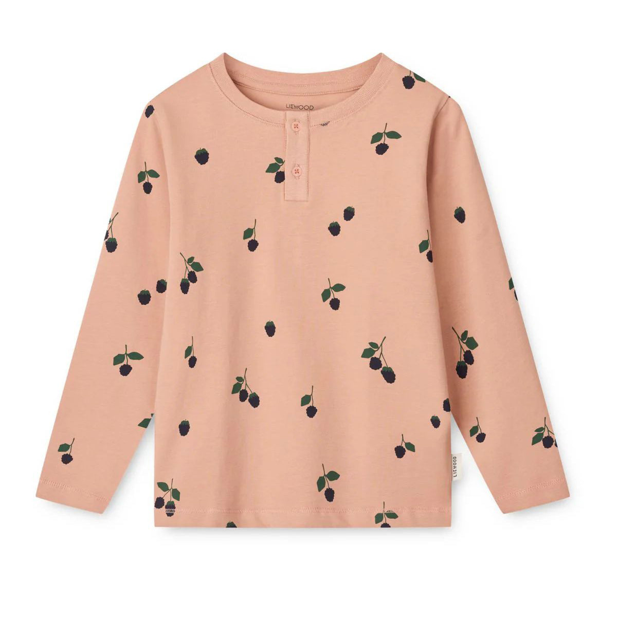Liewood-Wilhelm Printed Pyjamas Set Mini Berry/Pale tuscany