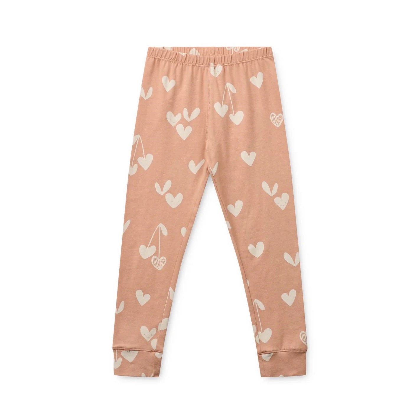 Liewood-Wilhelm Printed Pyjamas Set Heart / Sweetheart / Pale tuscany / mix