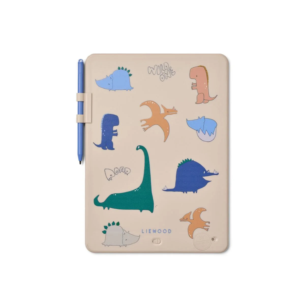Liewood-Zora Magic Drawing Board 10 Inches Dino roar / Sandy