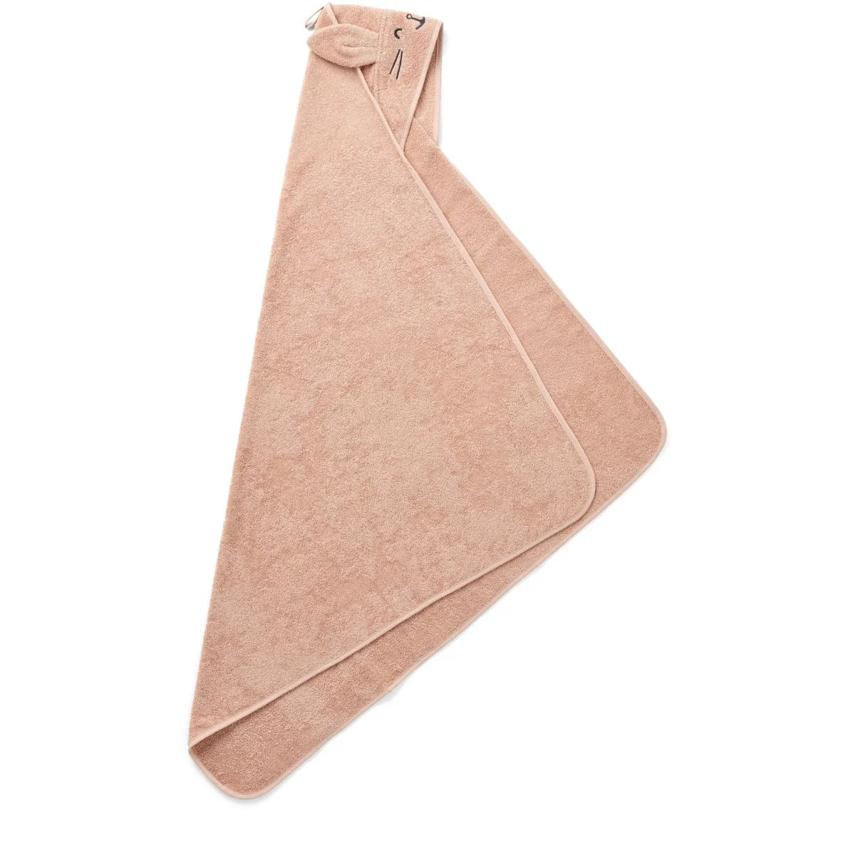 Liewood-Augusta Rabbit Hooded Towel Pale tuscany