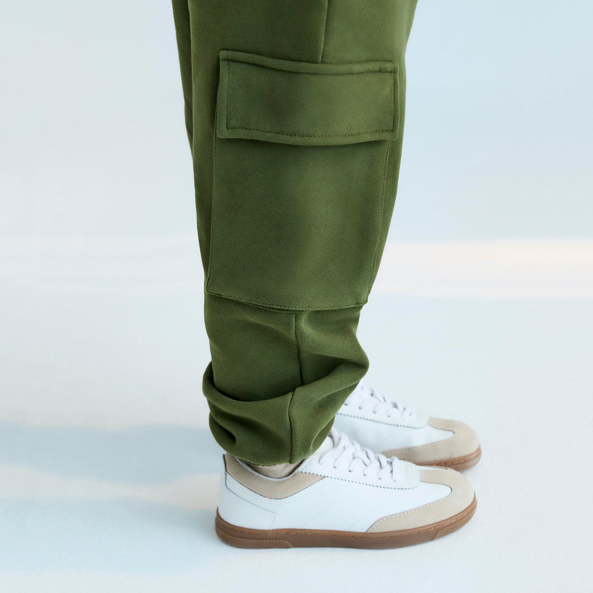 The New Society-TNS Logo Cargo Jogging Hidden Forest