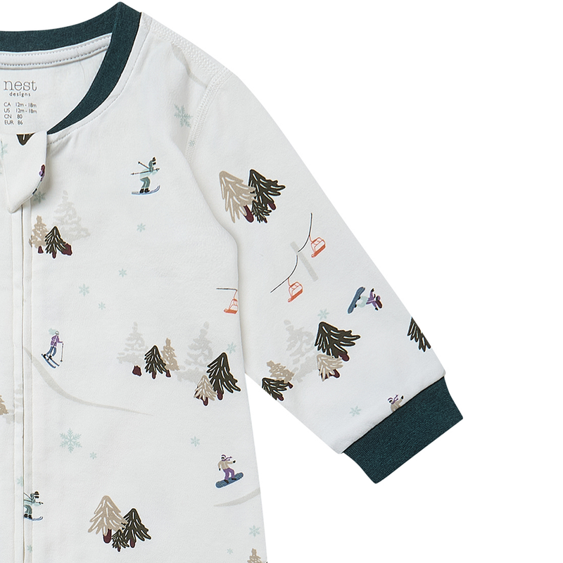 Nest Designs-Long Sleeve Romper Chills N' Thrills