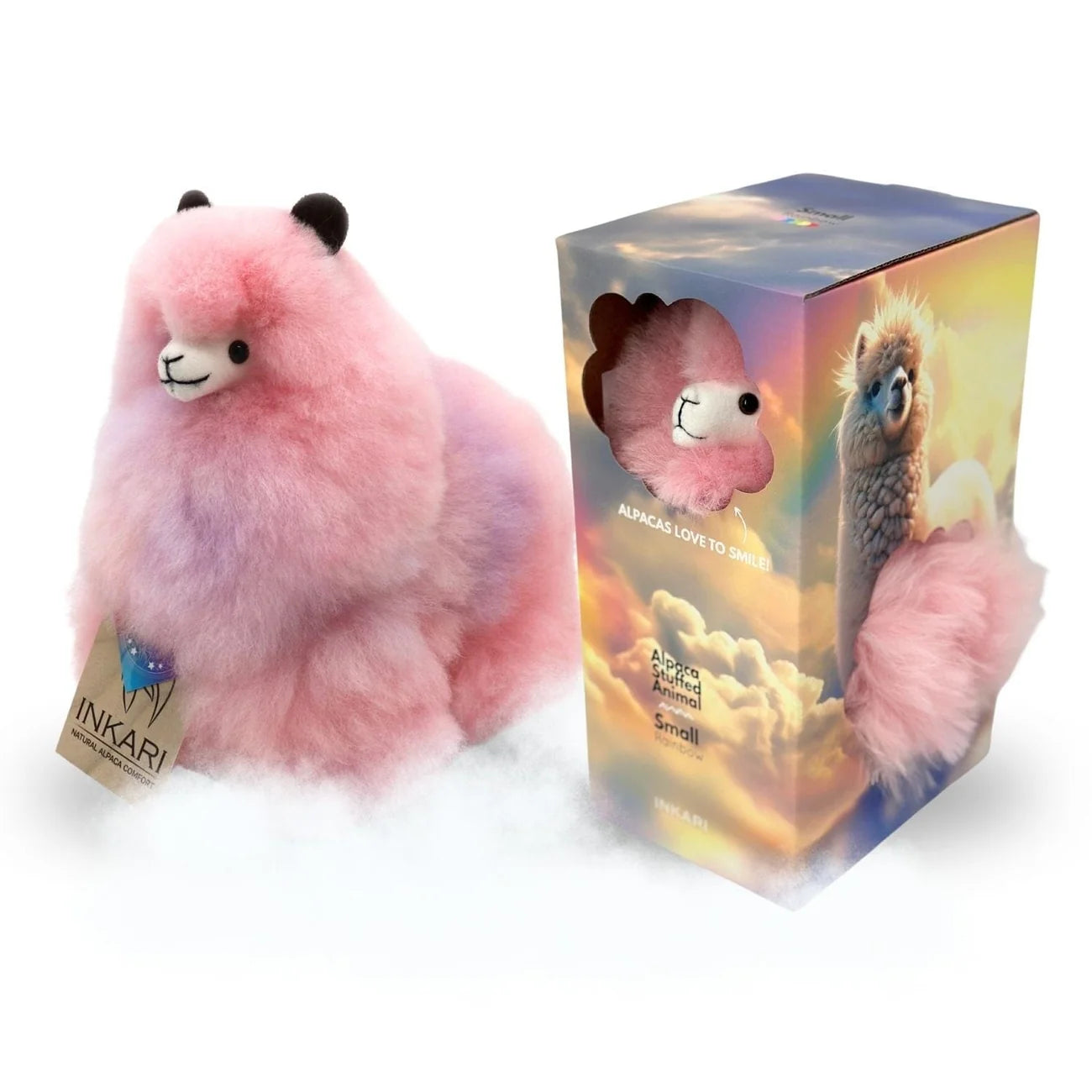 Inkari-Rainbows Alpaca Toy Small 23cm Lotus