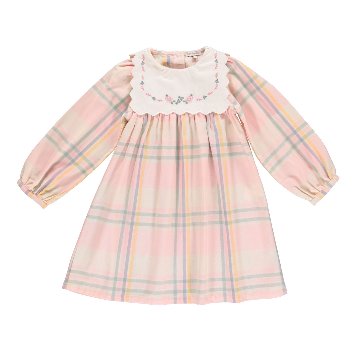 Bebe Organic-Lucy Dress Autumn Check