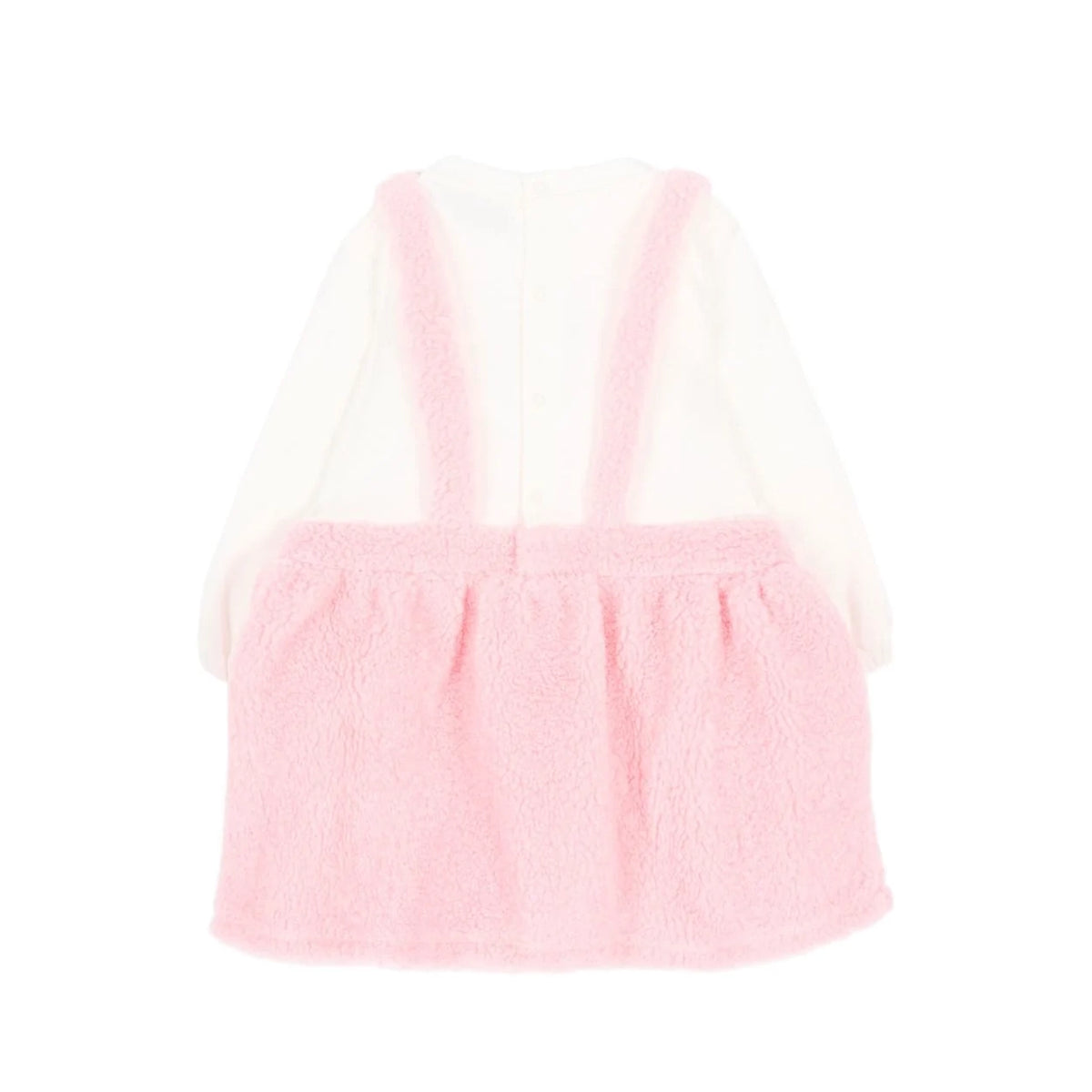 Moschino-Baby Girl Dress Cloud/Sugar Rose