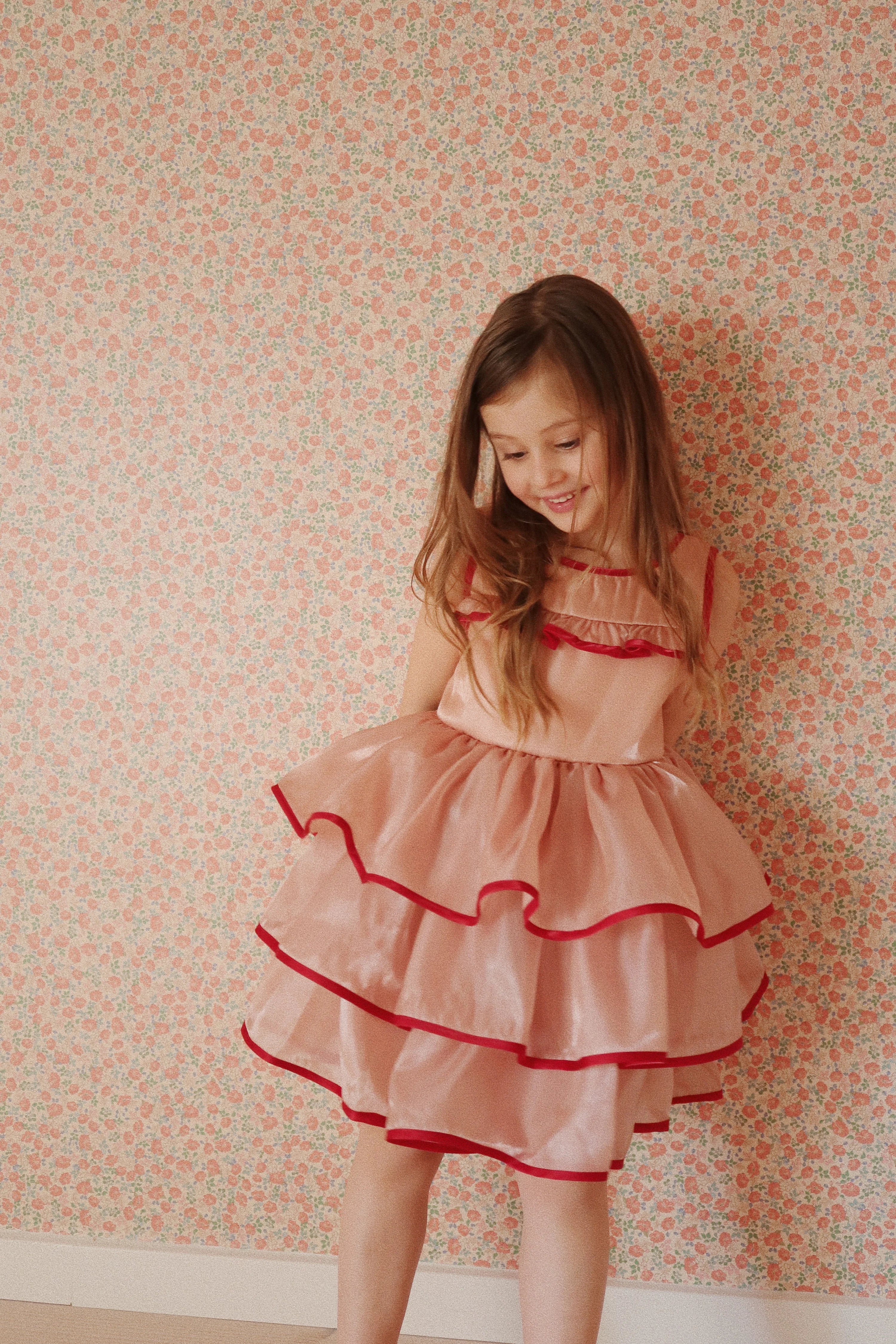 SHIBON DRESS - MELLOW ROSE