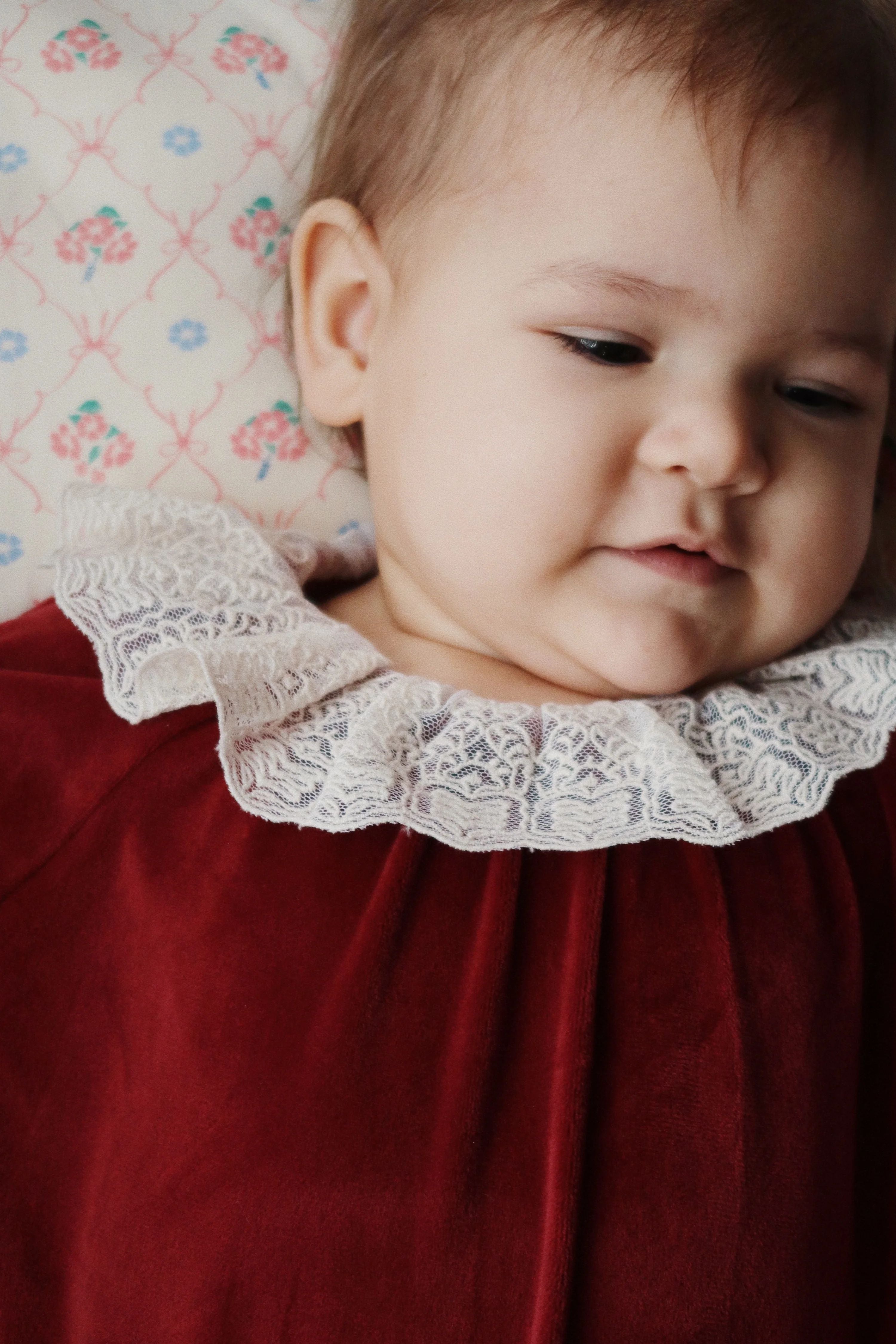 Konges Sløjd-Venola Romper Grs Red Dahlia