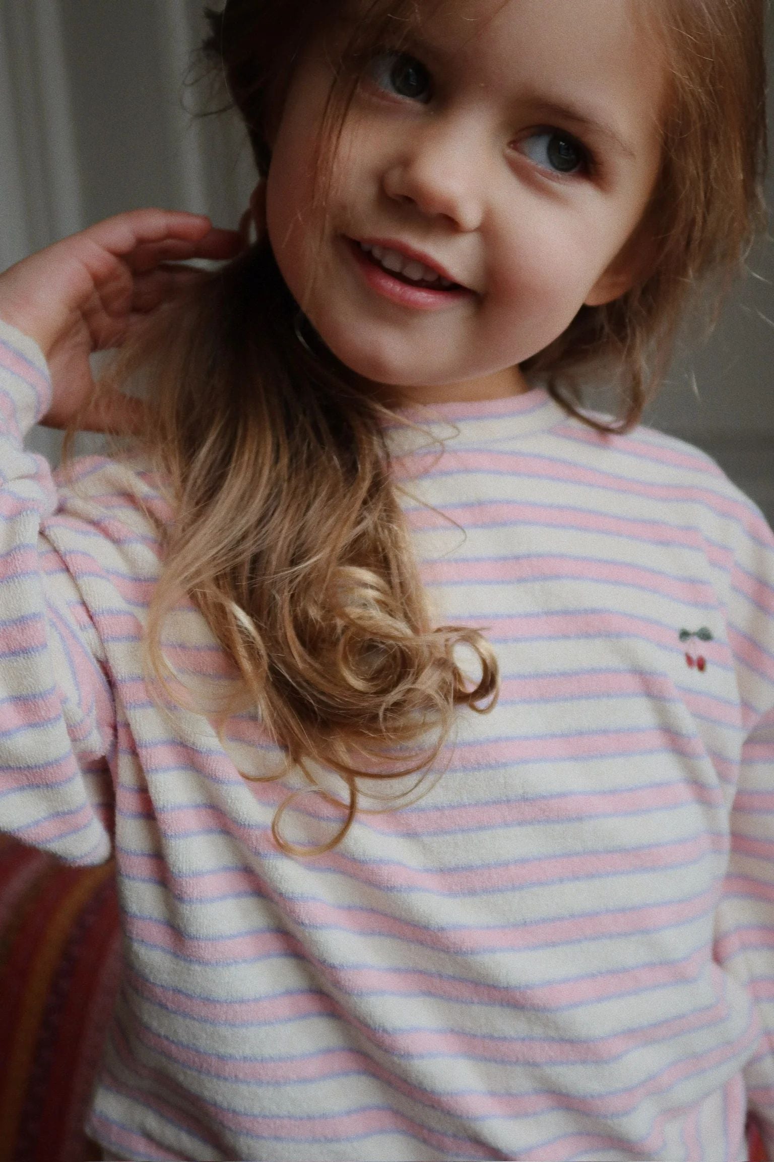 Konges Sløjd-Itty Sweat Shirt Gots Lolly Stripe