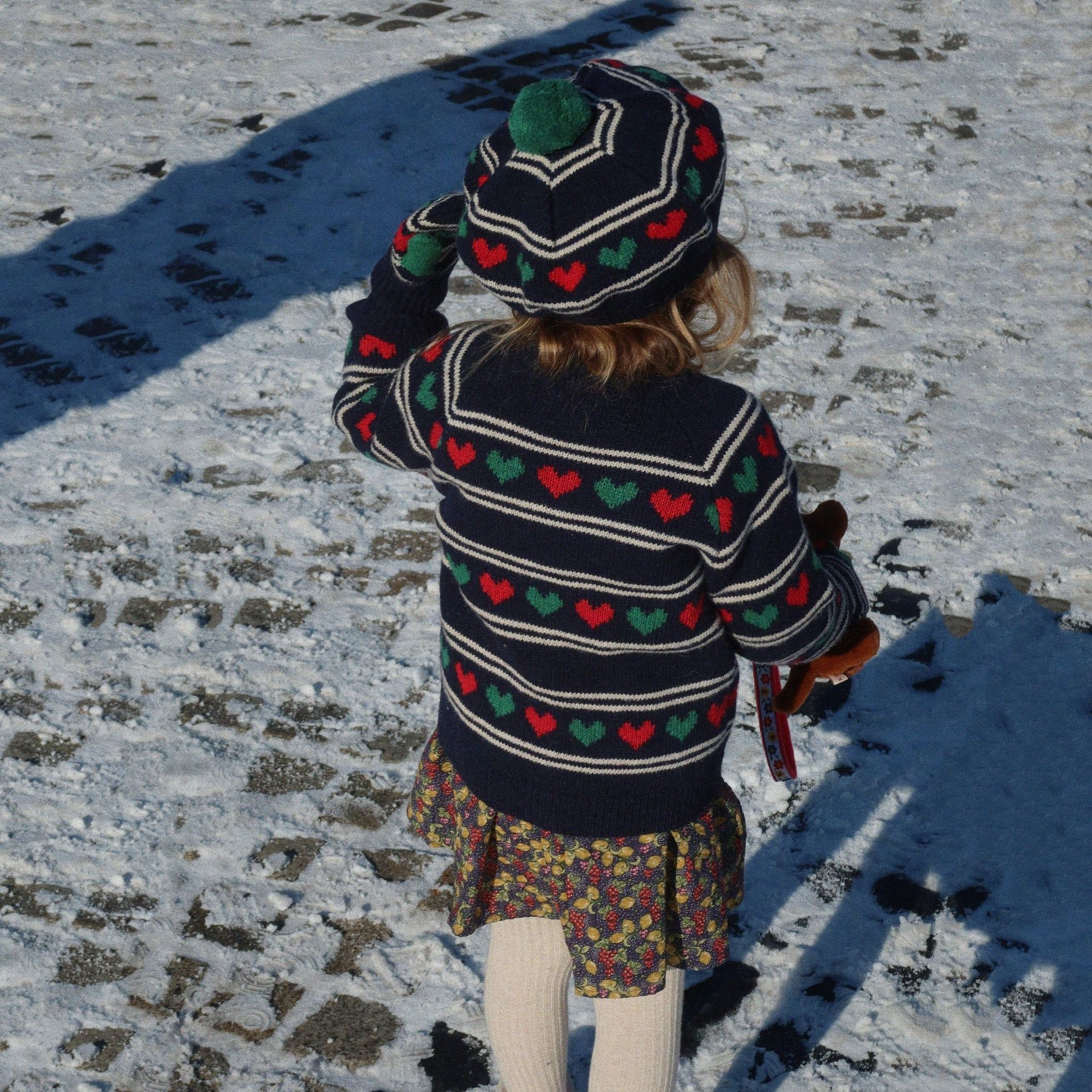 Konges Sløjd-Belou Knit Cardigan Heart