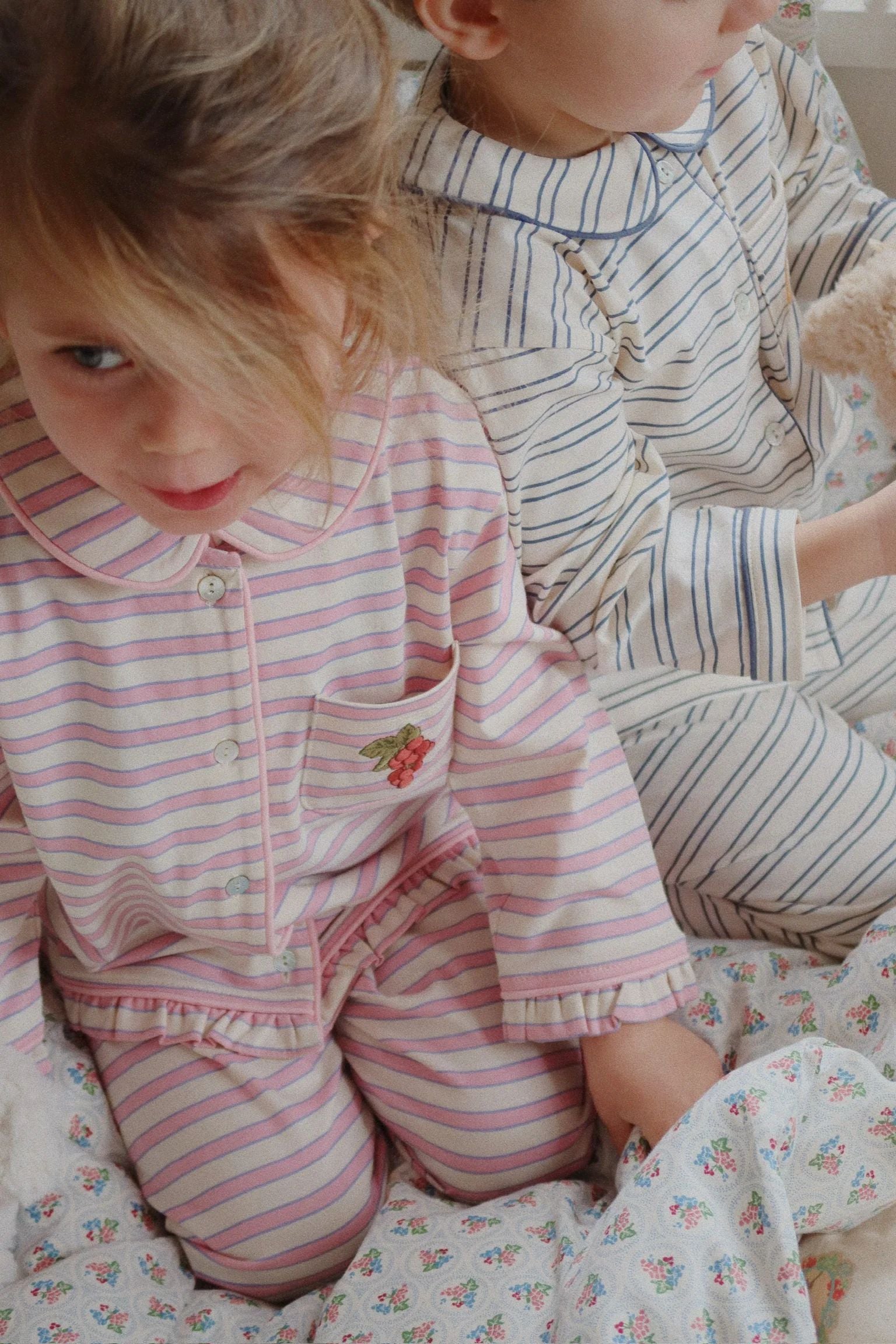 Konges Sløjd-Pio Set Gots Indigo Butter Stripe