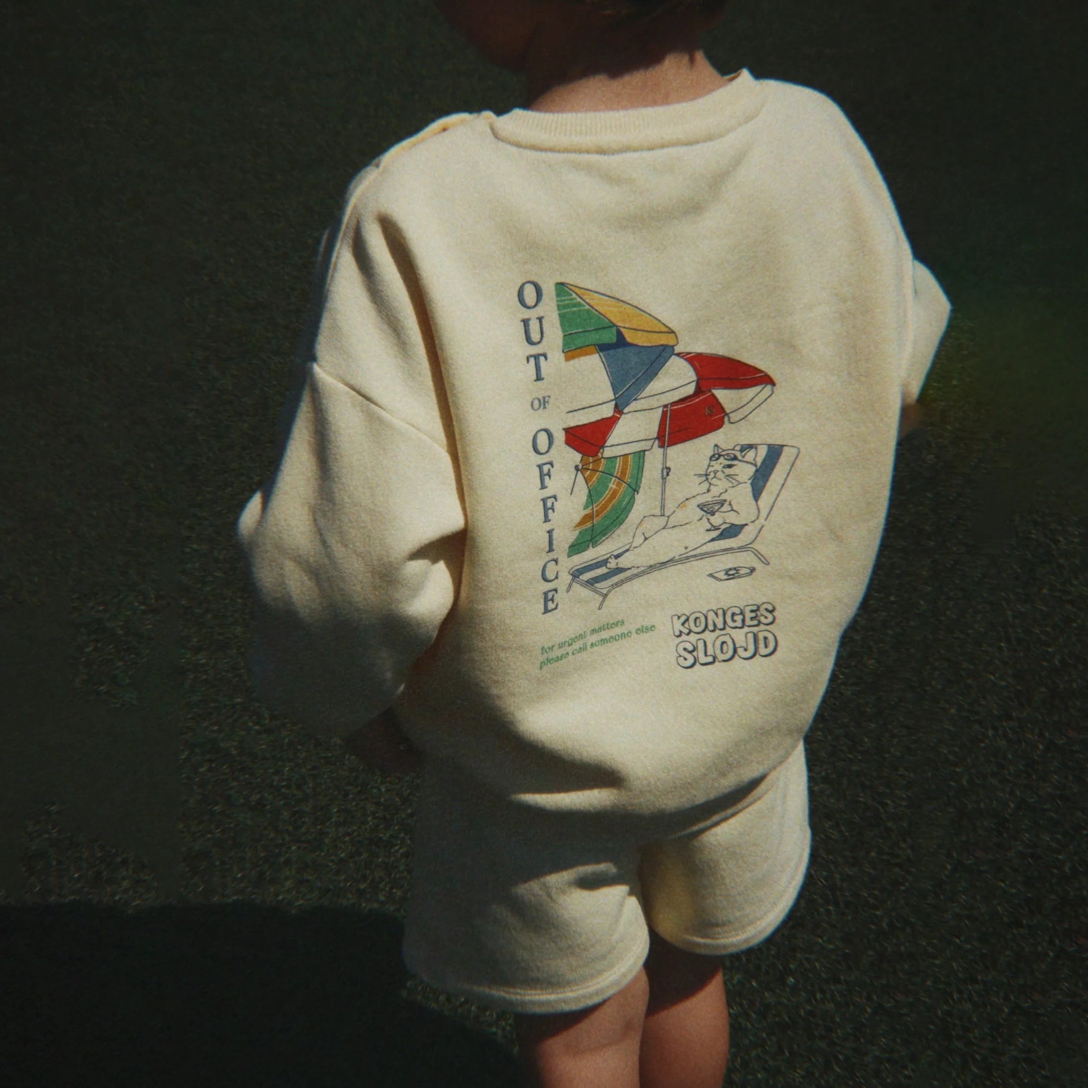 Konges Sløjd-Kids Lou Sweat Shirt Ocs Rutabaga