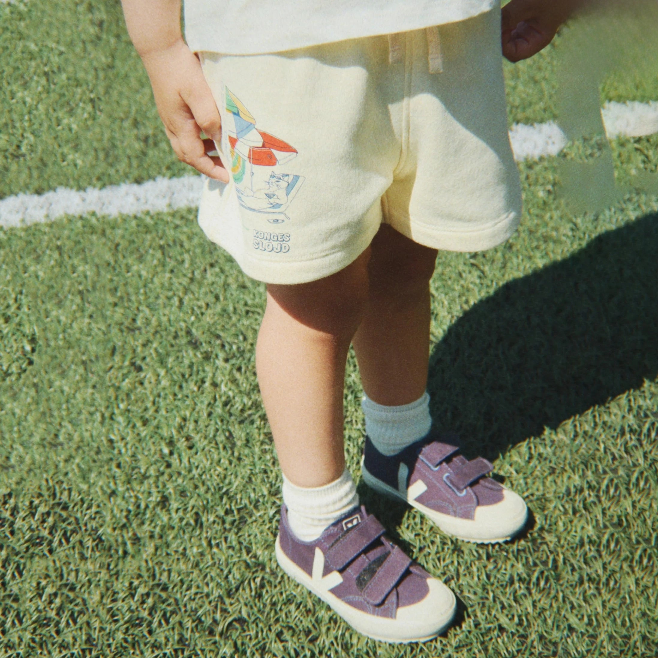 Konges Sløjd-Kids Lou Sweat Shorts Ocs Rutabaga