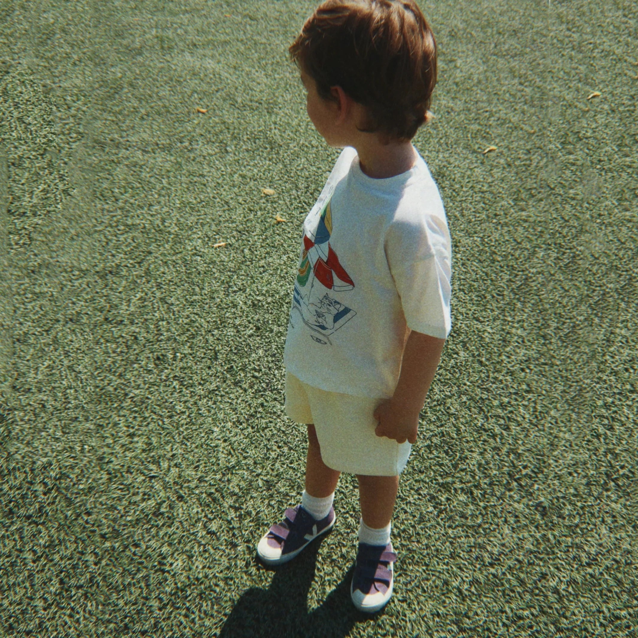 Konges Sløjd-Kids Lou Sweat Shorts Ocs Rutabaga