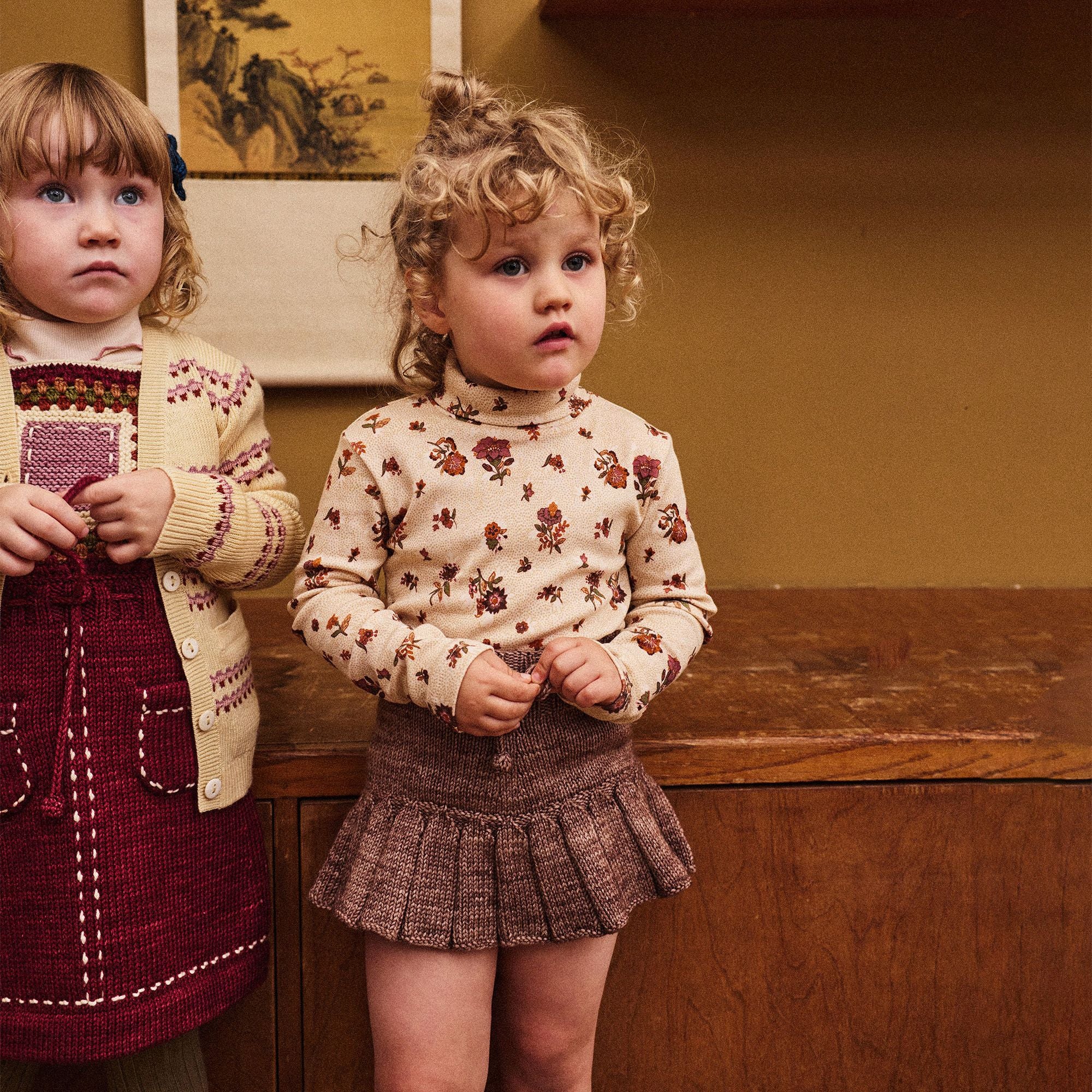 Misha & Puff-Running Stitch Pinafore Cambridge