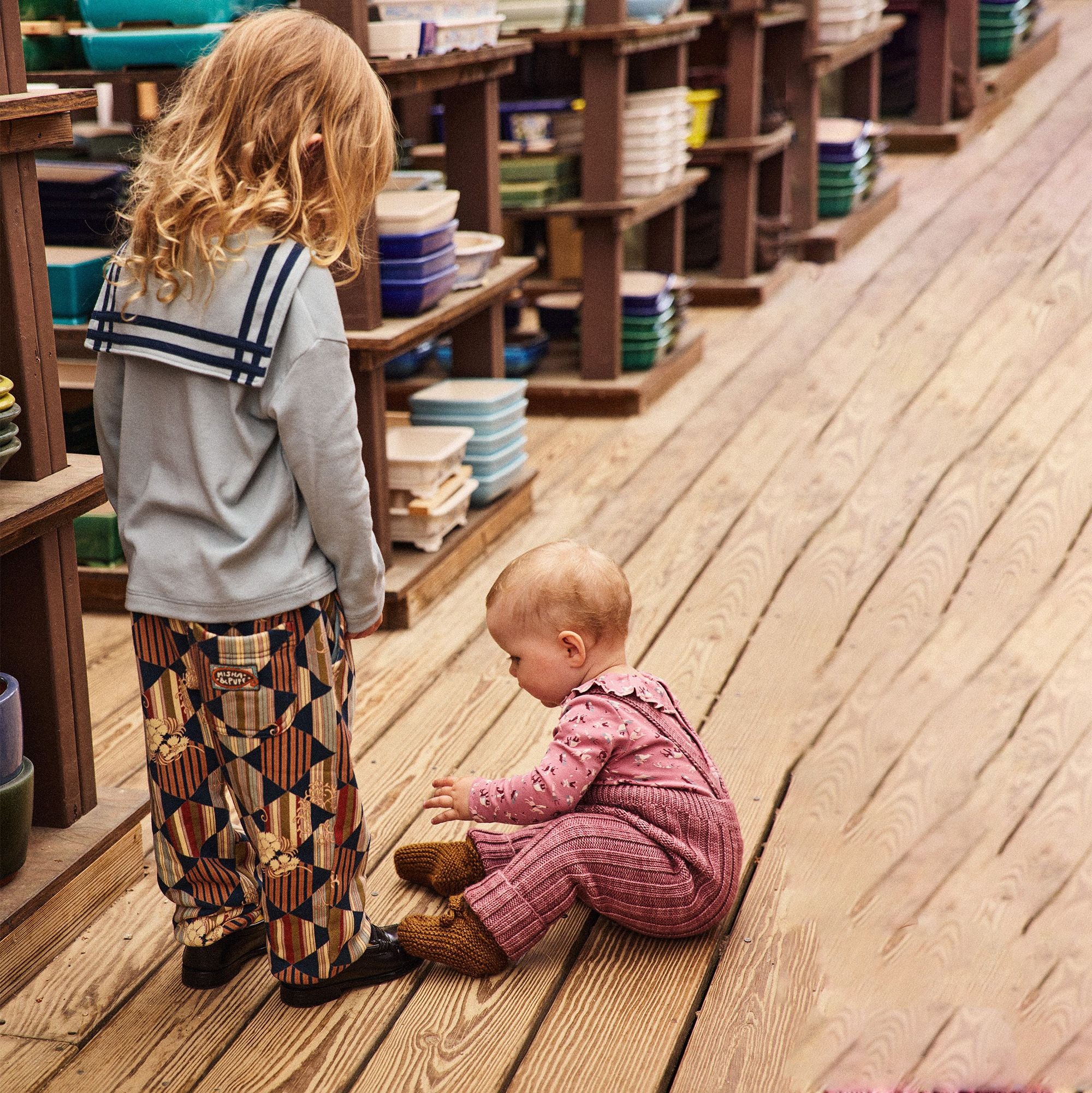 Misha & Puff-Kids Sailor Top Onsen