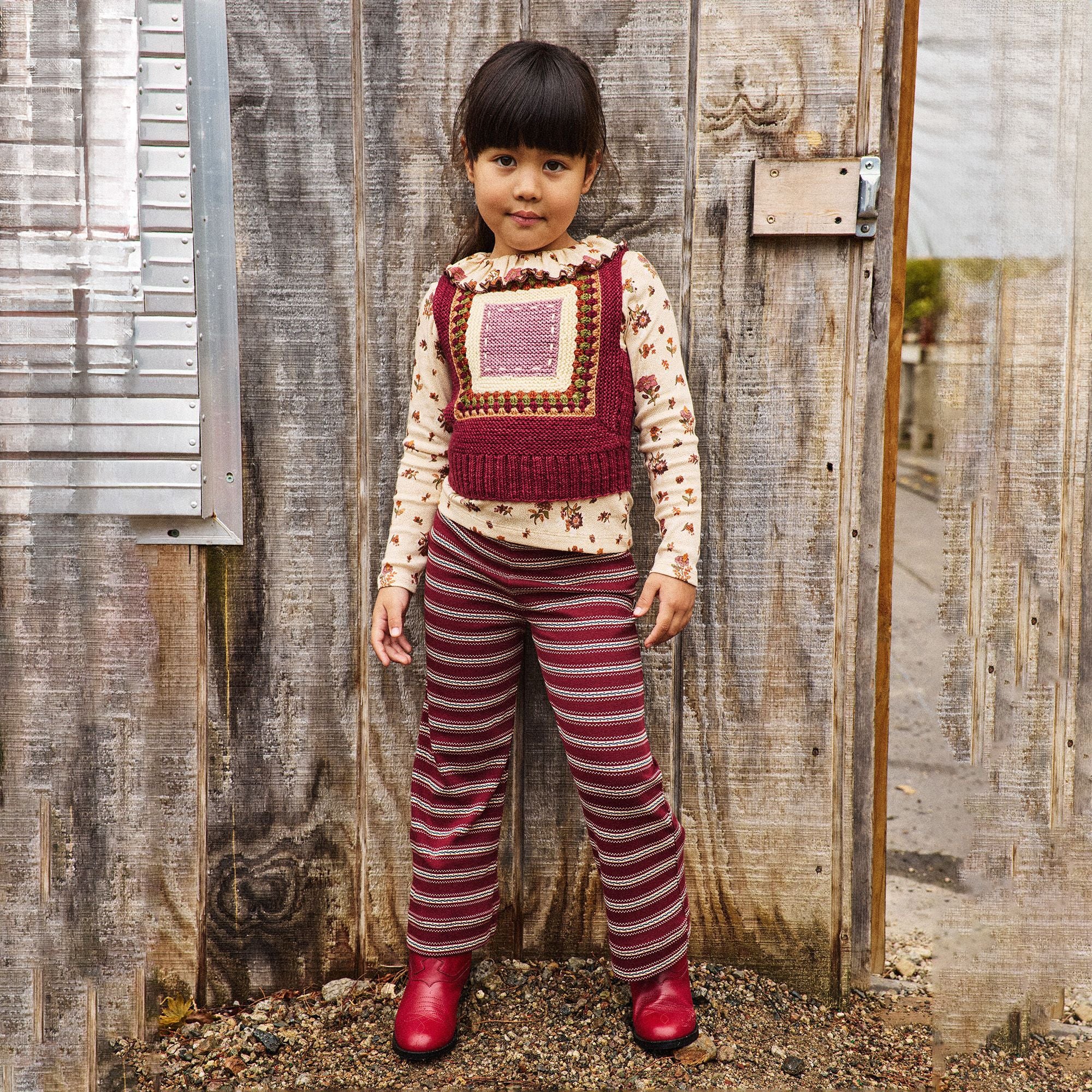Misha & Puff-Running Stitch Tank Cambridge