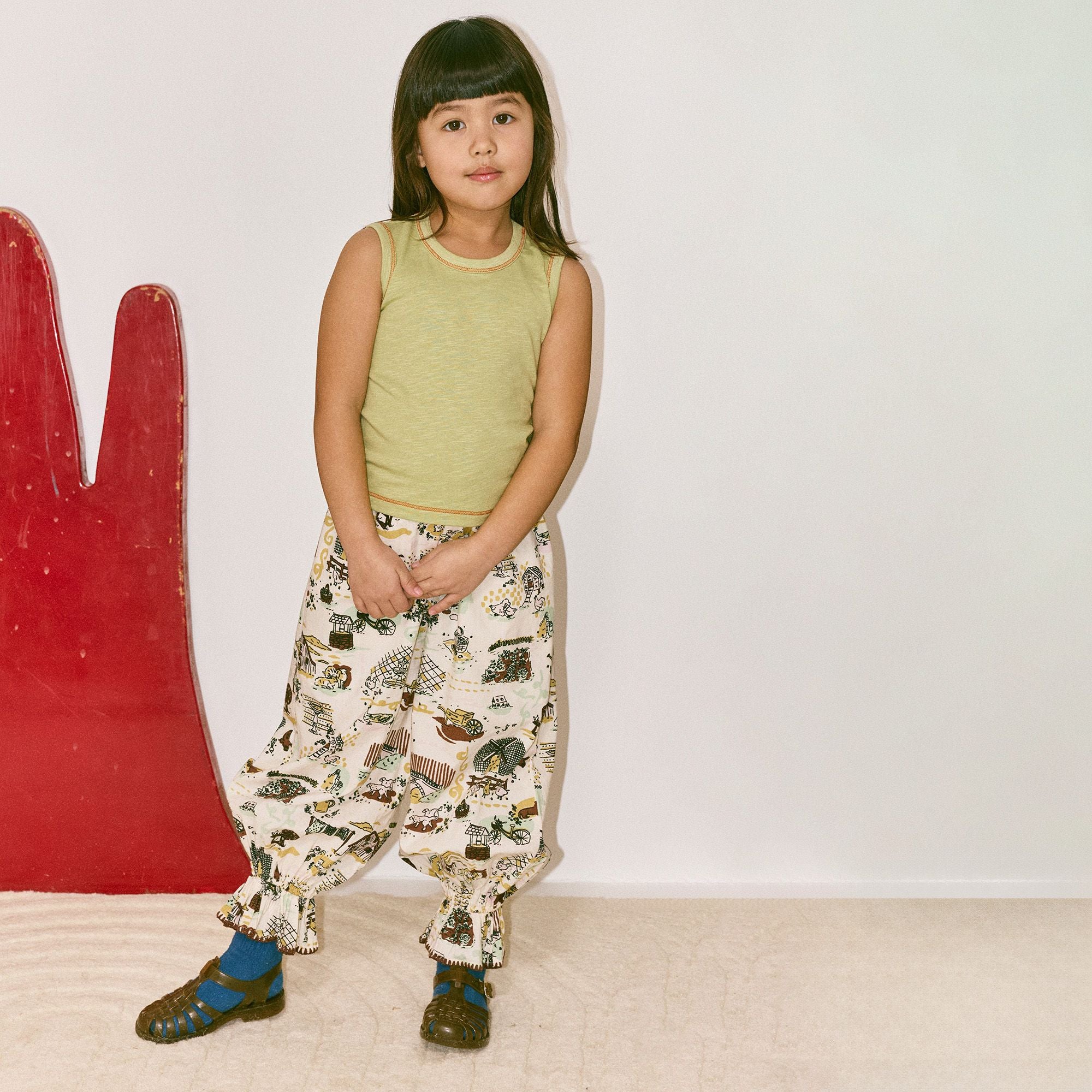 Misha & Puff-Girls Zuzu Pant Marzipan Storyland
