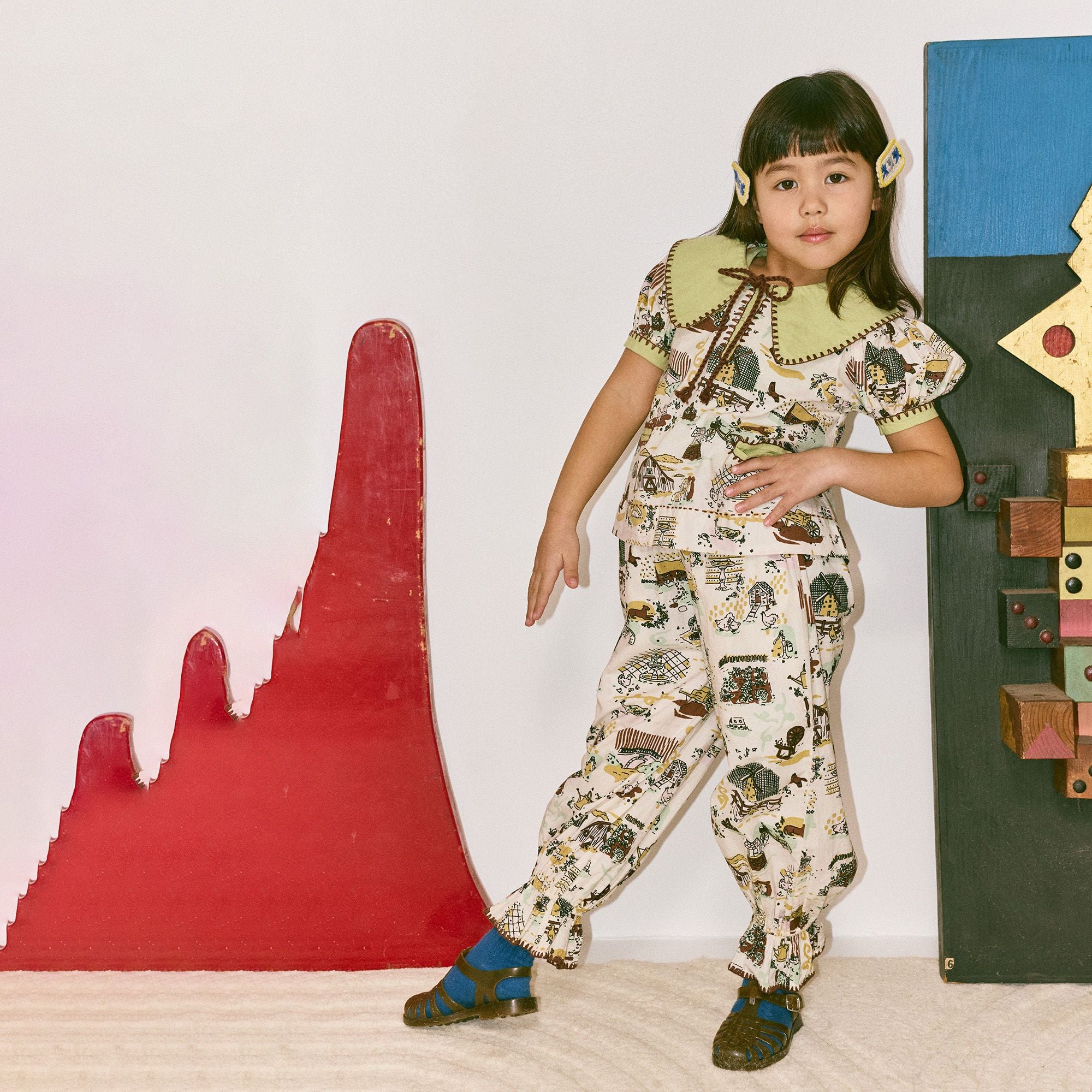 Misha & Puff-Girls Zuzu Pant Marzipan Storyland