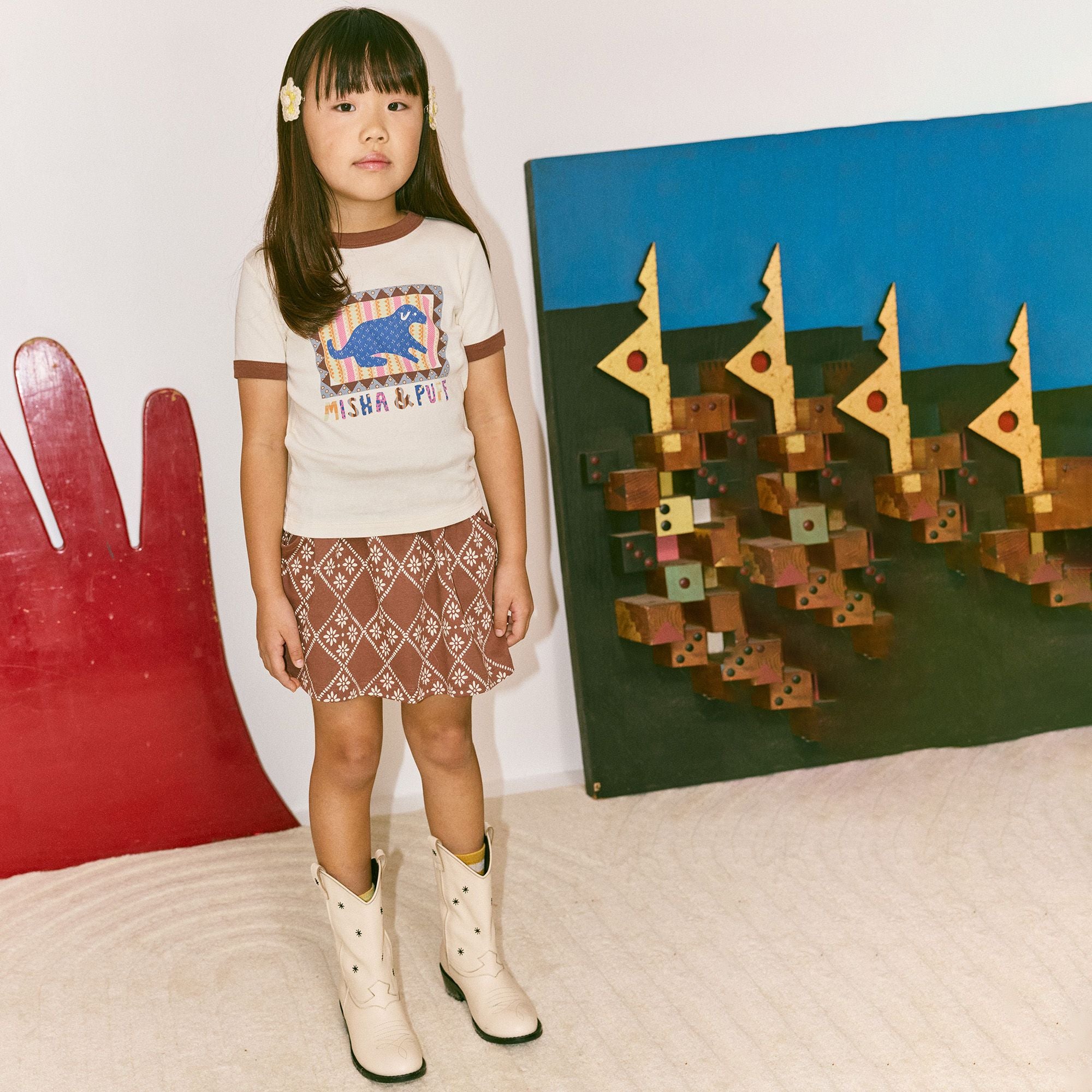 トップス Misha&Puff DOG COLLAGE RIGER TEE 5Y Misha&Puff DOG COLLAGE RIGER TEE 5Y - メルカリ