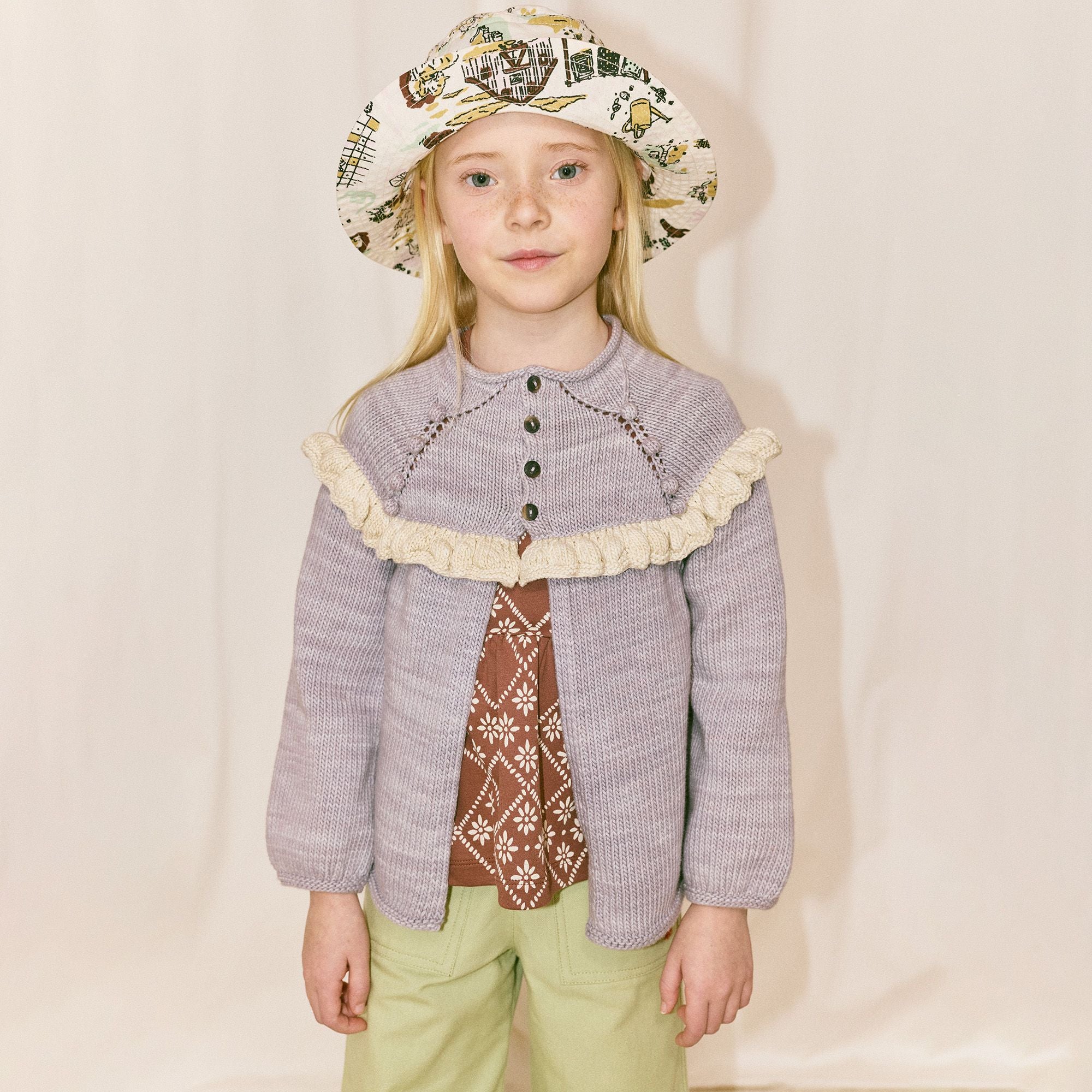 Misha & Puff-Kids Bucket Hat Marzipan Storyland