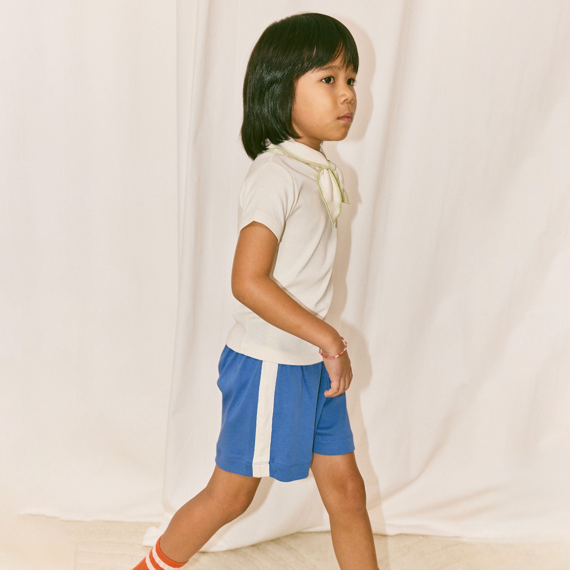 Misha & Puff-Kids Resort Short Blue Ribbon