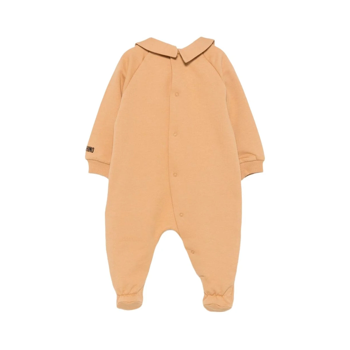 Moschino-Baby LS Bear Footie Besr Brwn