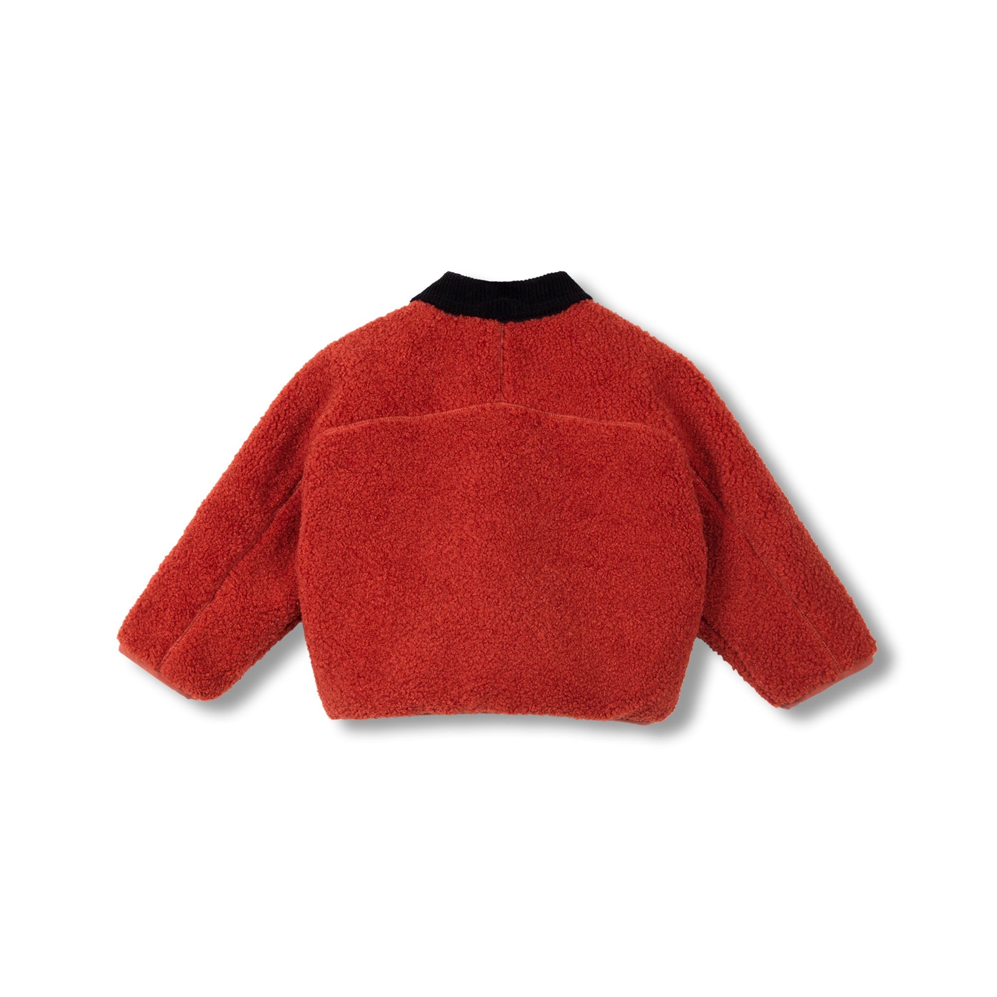 Wynken-Baby Mini Reversible Jacket Navy Rusty Bear