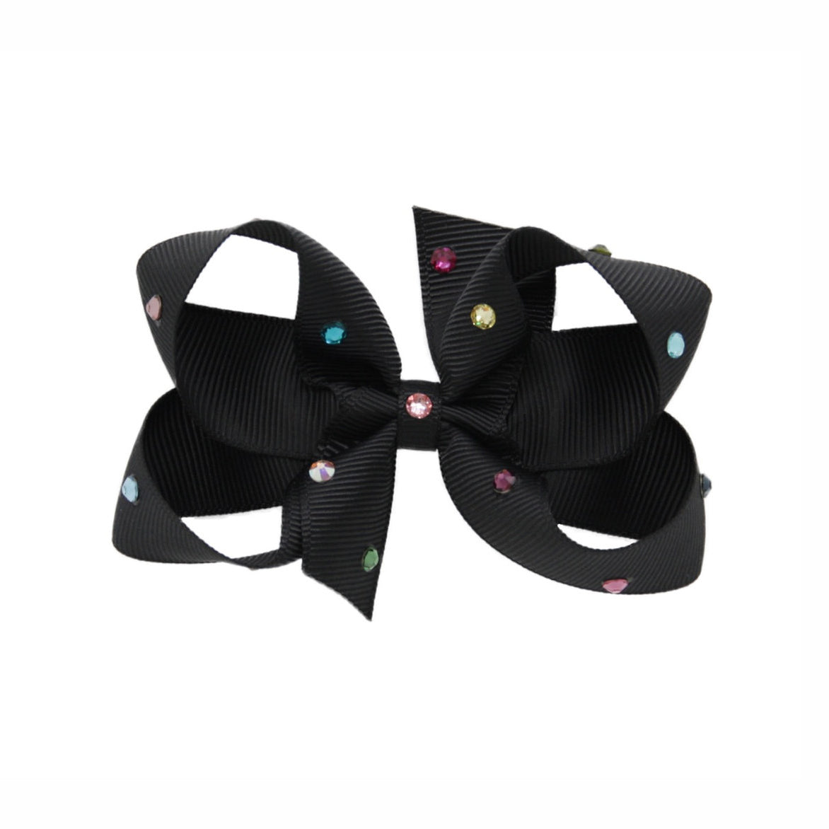 Olilia-Medium Classic Bow-Black Multi