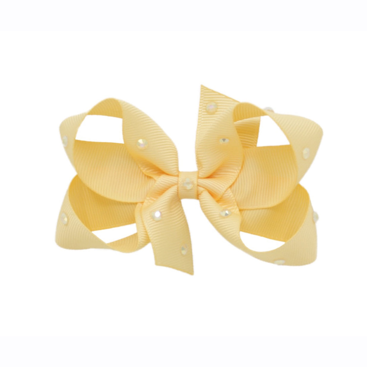 Olilia-Medium Classic Bow-Chamois