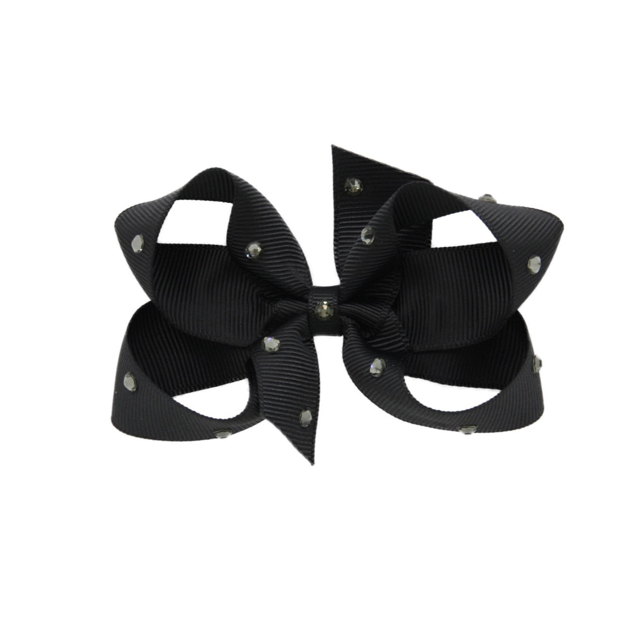 Olilia-Medium Classic Bow-Black
