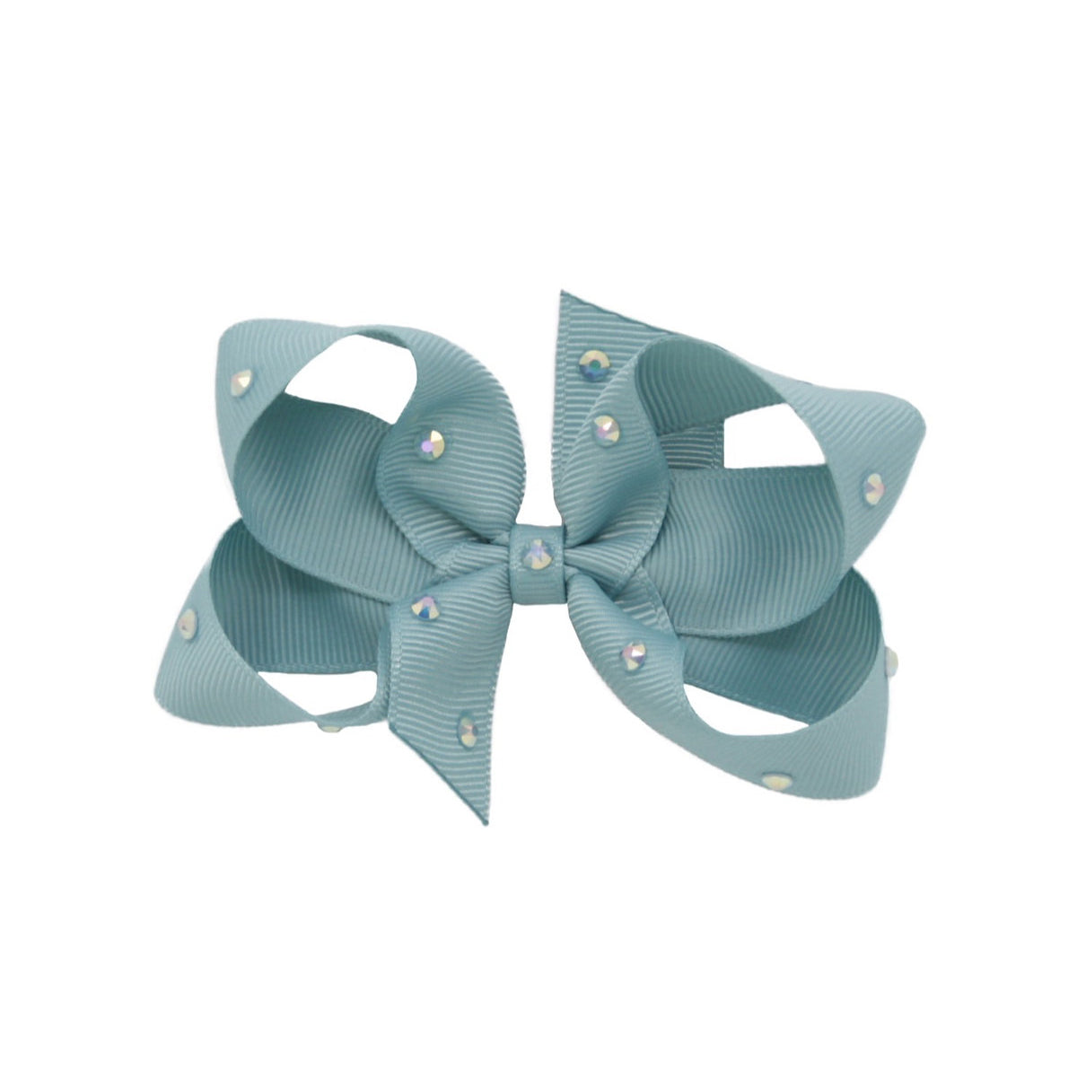 Olilia-Medium Classic Bow-Nile Blue