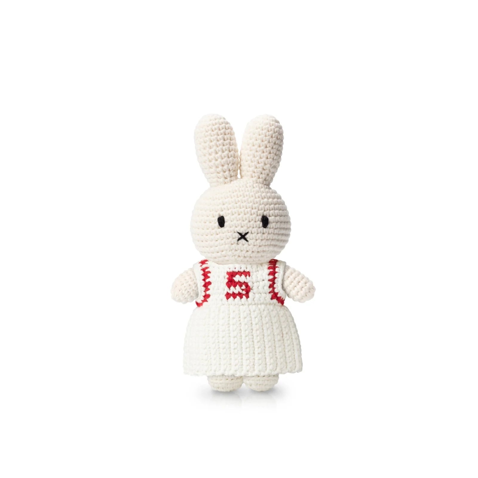 Miffy-Miffy in Baseball Sporty Outfit Crochet Doll