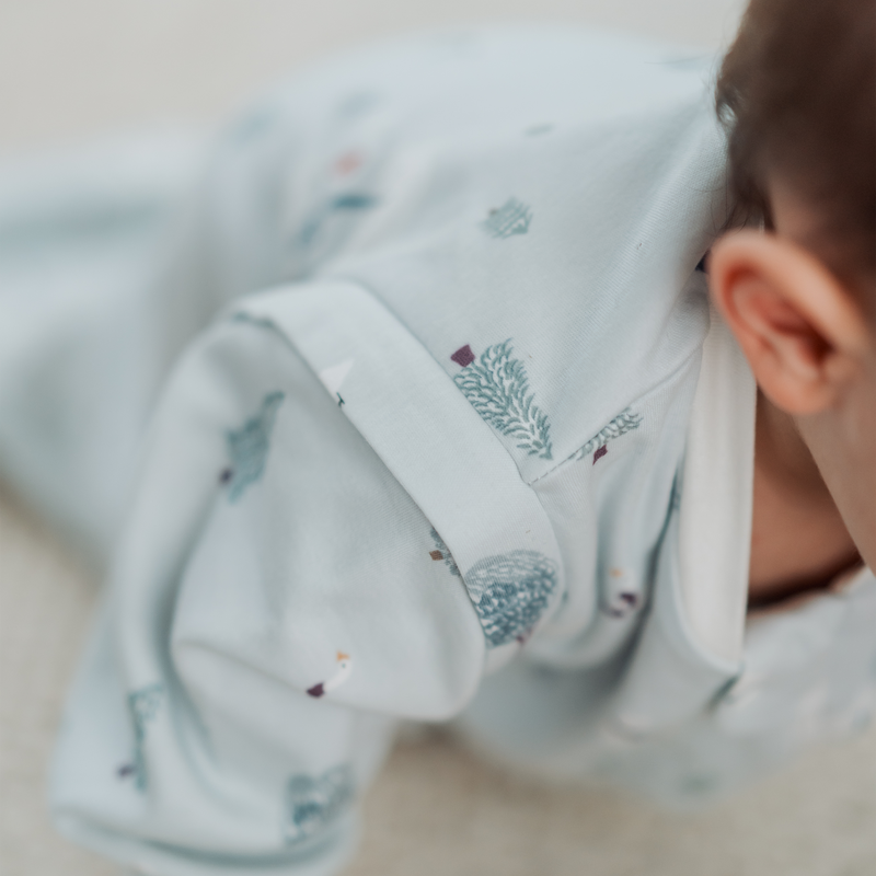 Nest Designs-1.0 TOG Removable Sleeve Sleep Bag Snowy Snuggles
