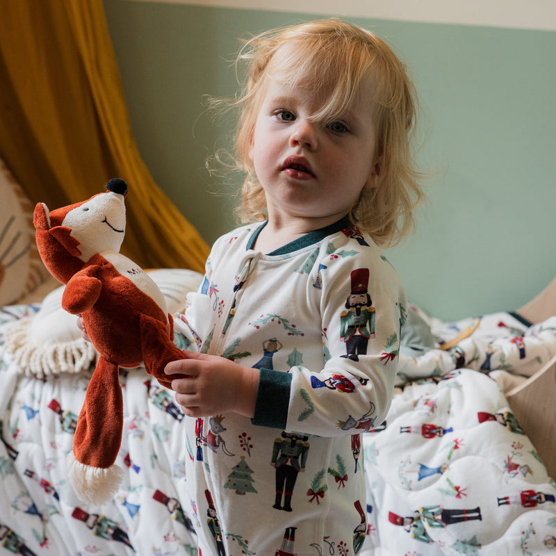 Nest Designs-Long Sleeve Footless Sleeper Nutcracker