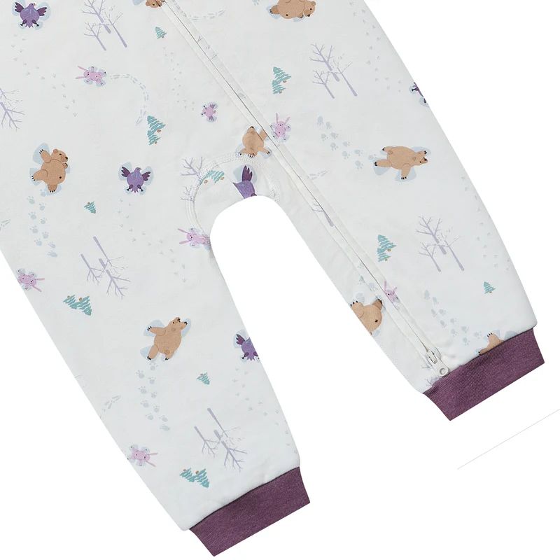 Nest Designs-Long Sleeve Footless Sleeper Snow Angels