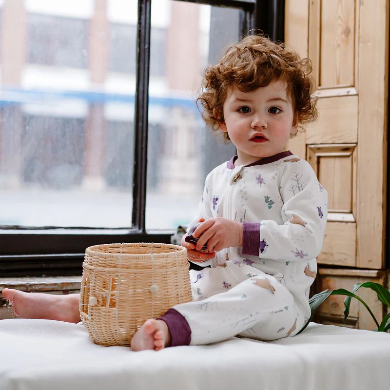 Nest Designs-Long Sleeve Footless Sleeper Snow Angels