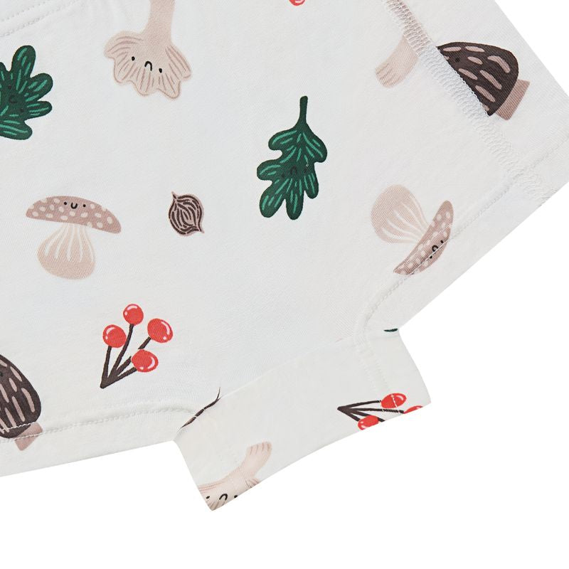 Nest Designs-Girls Boy Short Underwear (2 Pack) Fall Magic