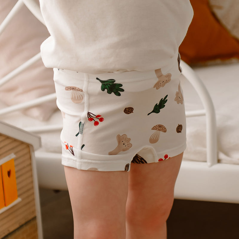 Nest Designs-Girls Boy Short Underwear (2 Pack) Fall Magic