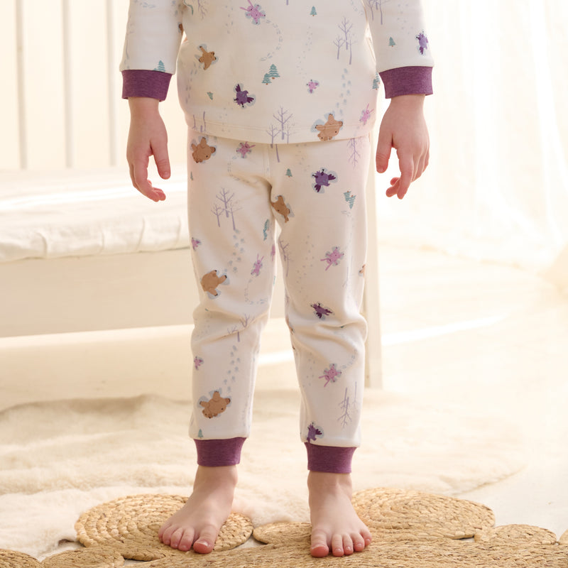 Nest Designs-Long Sleeve PJ Set Snow Angels
