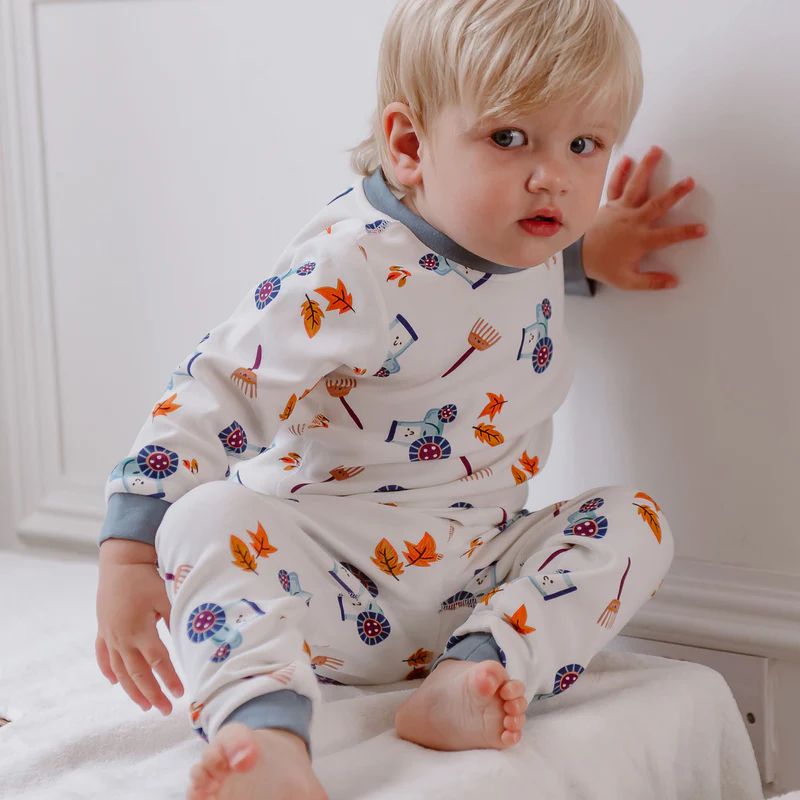 Nest Designs-Long Sleeve PJ Set On The Farm