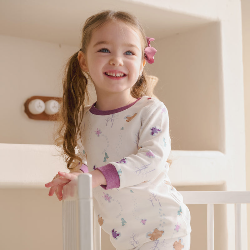 Nest Designs-Long Sleeve PJ Set Snow Angels