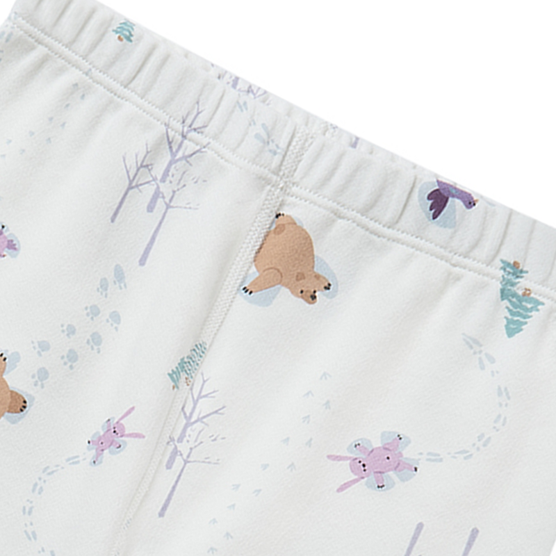 Nest Designs-Long Sleeve PJ Set Snow Angels