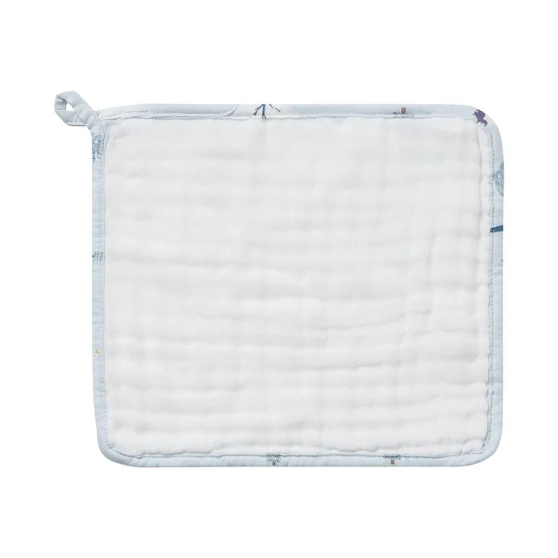 Nest Designs-Layer Hooded Baby Bath Towel Snowy Snuggles