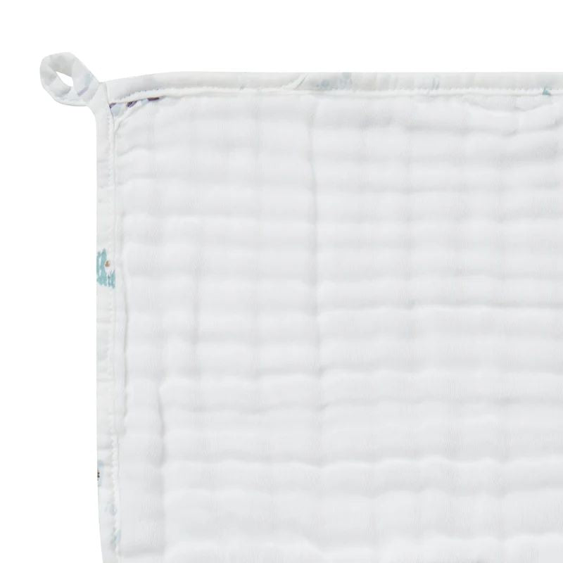 Nest Designs-Layer Hooded Baby Bath Towel Snow Angels