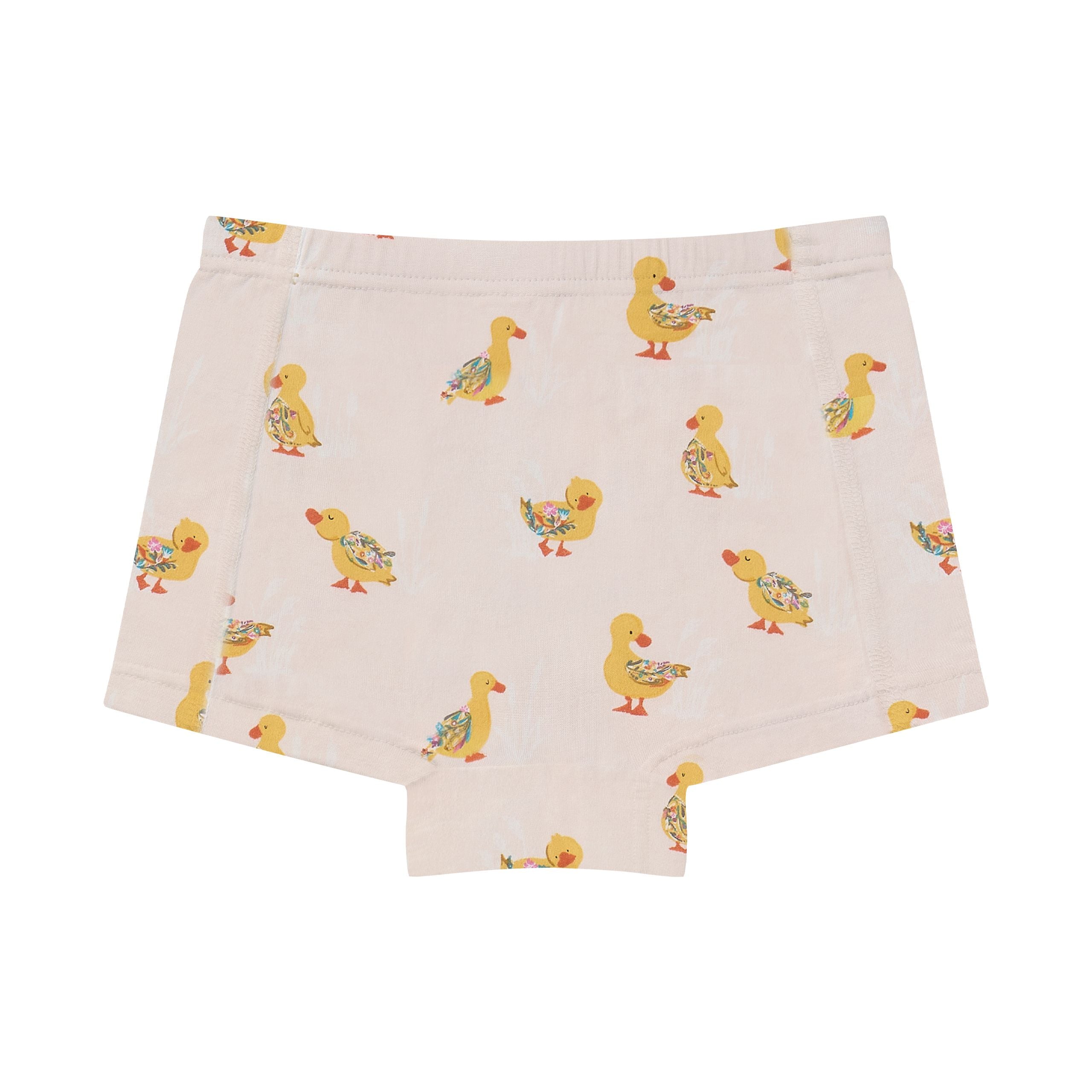 Nest Designs-Girl Boy Short Underwear (4 Pack) Five Little Ducks