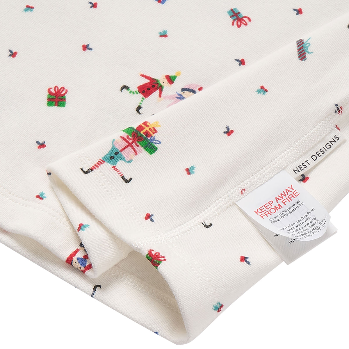 Nest Designs-L/S PJ Set Santas Elves